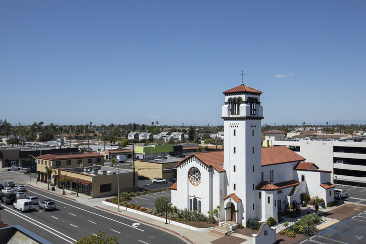 Panoramic Image of Costa Mesa, California